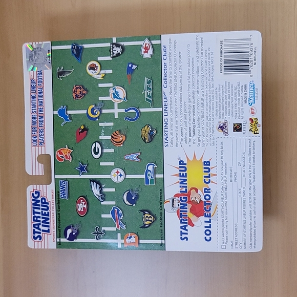 NFL MARK BRUNELL STARTING LINEUP FOOTBALL BRAND NEW 10th Year 1997 Edition - Picture 2 of 3